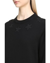 Givenchy Star Embellished Wool Sweater