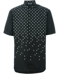 Black Star Print Shirt