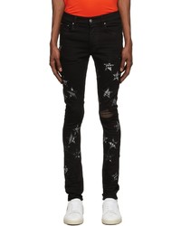 Amiri Black Bandana Star Jeans