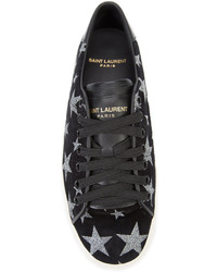 Saint Laurent Signature Court Classic Star Sneakers
