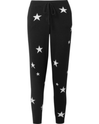 Chinti and Parker Star Cashmere Track Pants