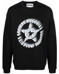 Moschino Star Print Logo Sweatshirt