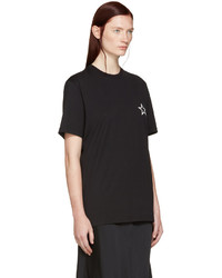 Givenchy Black Empty Star T Shirt
