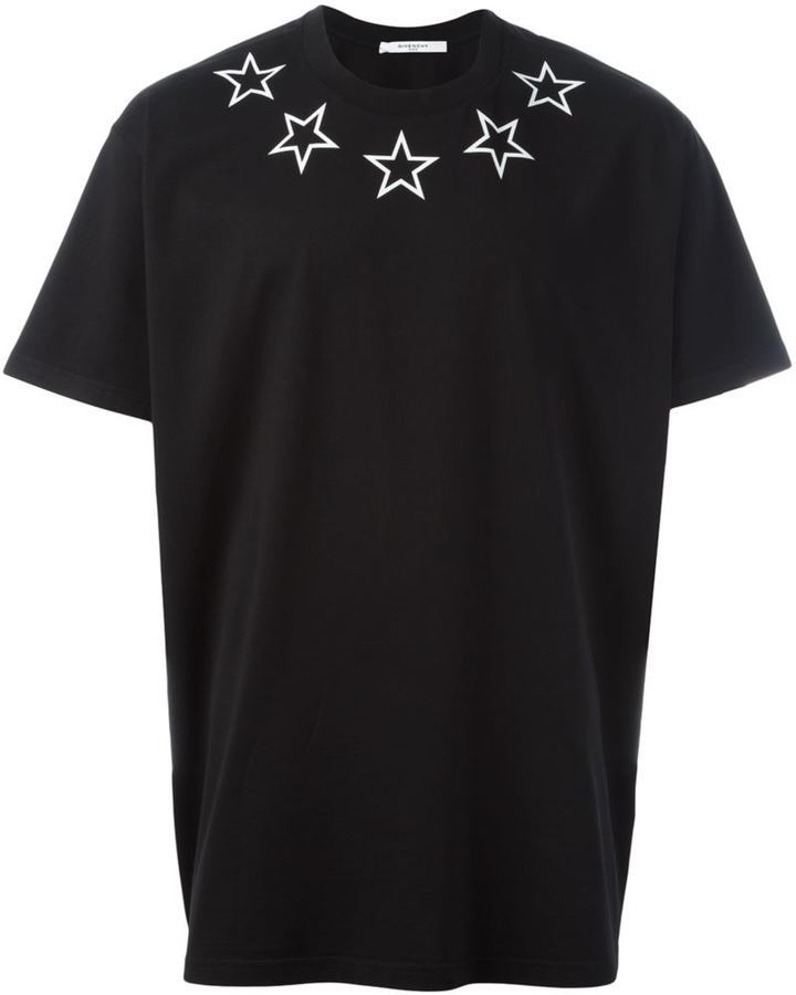 Givenchy Star Print T Shirt, $520 