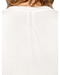 Saint Laurent Moon Stars Cotton Jersey T Shirt
