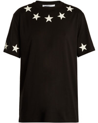 Givenchy Star Appliqu Cotton T Shirt