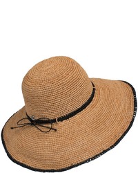 Dorfman Pacific Headwear John Callanan Big Brim Sun Hat Raffia