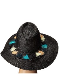 BCBGMAXAZRIA Tassel Panama Hat