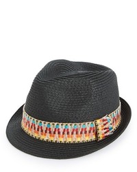 Tildon Straw Trilby Hat