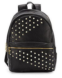 Black Studded Backpack