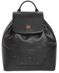 MCM Small Claudia Studded Backpack