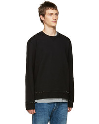 Valentino Black Studded Pullover