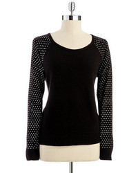Dknyc Sweater With Studded Sleeves