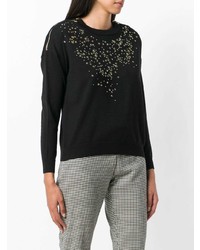 Boutique Moschino Star Studded Sweater