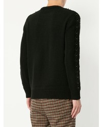 Loveless Studded Knit Sweater