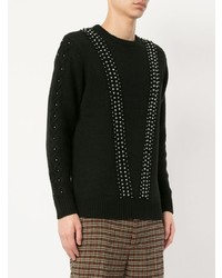 Loveless Studded Knit Sweater