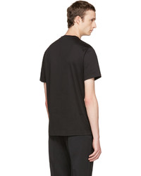 Versace Black Small Studded Medusa T Shirt
