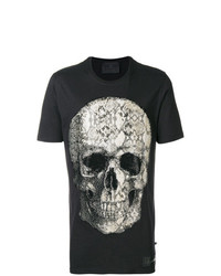 Philipp Plein Python Studded Skull T Shirt