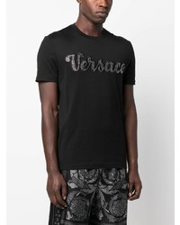 Versace Studded Logo T Shirt