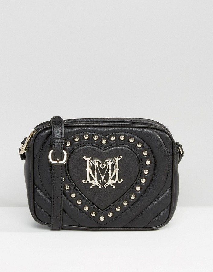 Love moschino discount heart studded bag