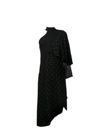 Kitx One Sleeve Asymmetric Studded Dress