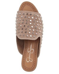 Jessica Simpson Kloe Studded Slide Sandal