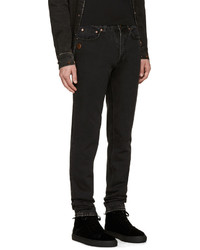 Givenchy Black Washed Studded Jeans