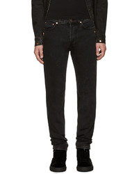 Givenchy Black Washed Studded Jeans