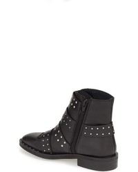 Topshop Amy Studded Buckle Bootie, $160 