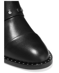 Jimmy Choo Baxter Studded Leather Ankle Boots Black