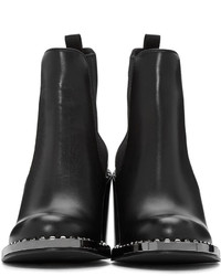 Miu Miu Black Studded Boots