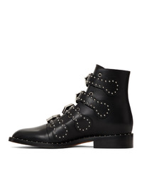 Givenchy Black Studded Elegant Boots