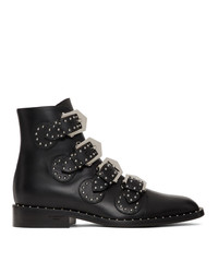 Givenchy Black Studded Elegant Boots
