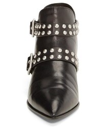 Marc by Marc Jacobs Carroll Studded Leather Pointy Toe Ankle Boot