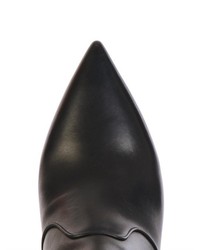 Saint Laurent Cat Stud Embellished Leather Ankle Boots