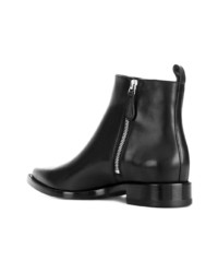 Alexander McQueen Chain And Eyelet Detail Chelsea Boots