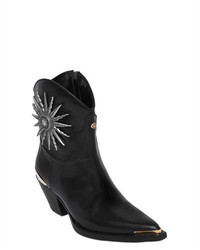 Fausto Puglisi 55mm Sun Studded Leather Cowboy Boots