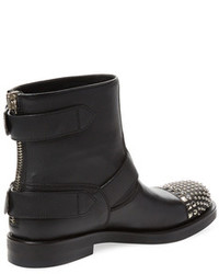Gucci Rosell Studded Leather Ankle Boot