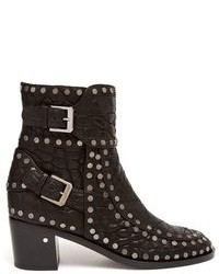 Laurence Dacade Studded Leather Gatsby Boots