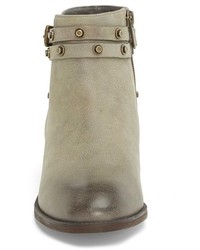Halogen Lidia Studded Leather Ankle Bootie