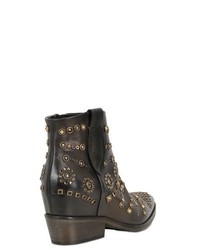 Strategia 80mm Embellished Leather Boots