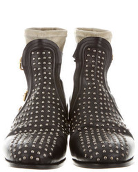 Chloé Studded Ankle Boots
