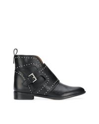 Emporio Armani Studded Ankle Boots