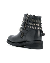 Ash Studded Strap Boots
