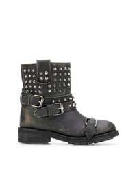 Ash Studded Trooper Boots