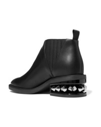Nicholas Kirkwood Suzi Studded Leather Ankle Boots
