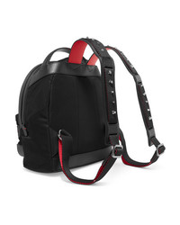 Christian Louboutin Med Studded Shell Backpack