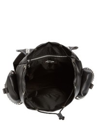 Junya Watanabe Studded Faux Leather Backpack