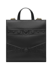 Versace Tribute Embossed Leather Backpack