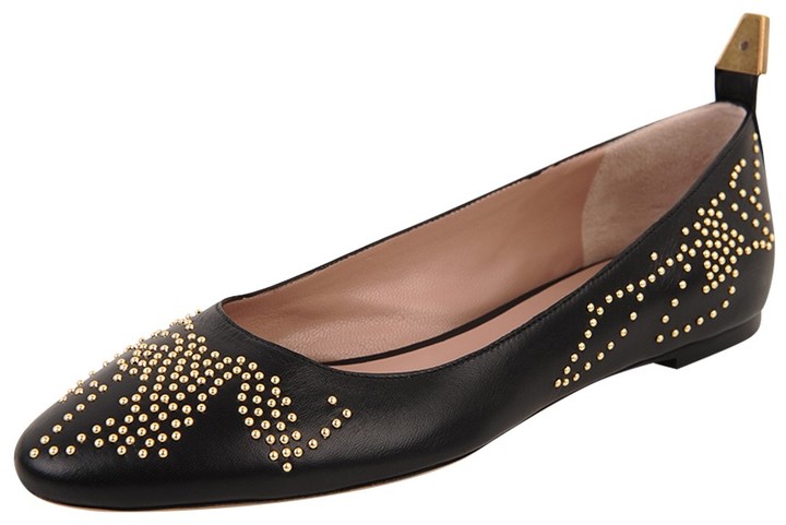 Chloé Studded Flat, $695 | Shoe Box | Lookastic